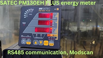 How to Connect SATEC PM130EH Plus Energy Meter via RS485 | Step-by-Step Guide