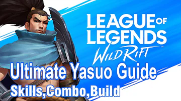 Como usa a ULT do Yasuo Wild Rift?