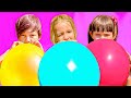 Balloon Song | Hello Dana Kids Songs and Nursery Rhymes