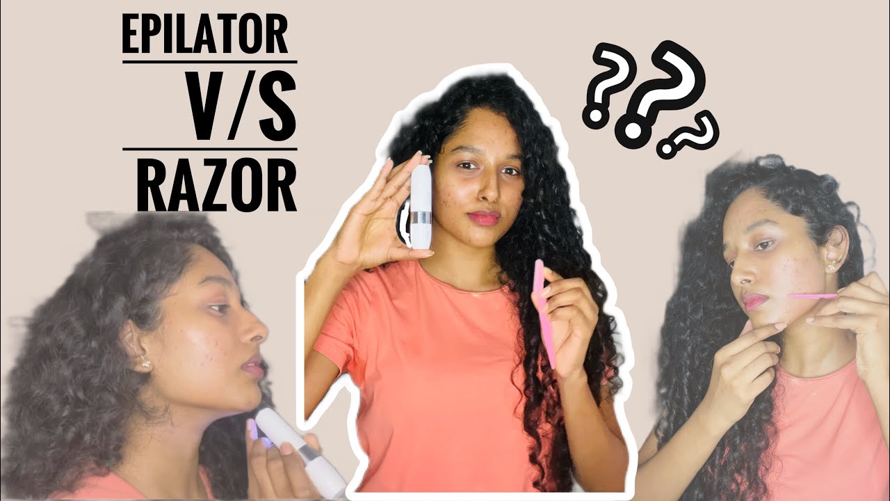 Testing Epilator & Razor | Which Works Better!! Razor? Epilator? - YouTube