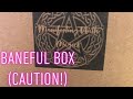 My BANEFUL Box: Buyer Beware!!!! (Contains everything needed for 2 curses) | Witchcraft | Wicca