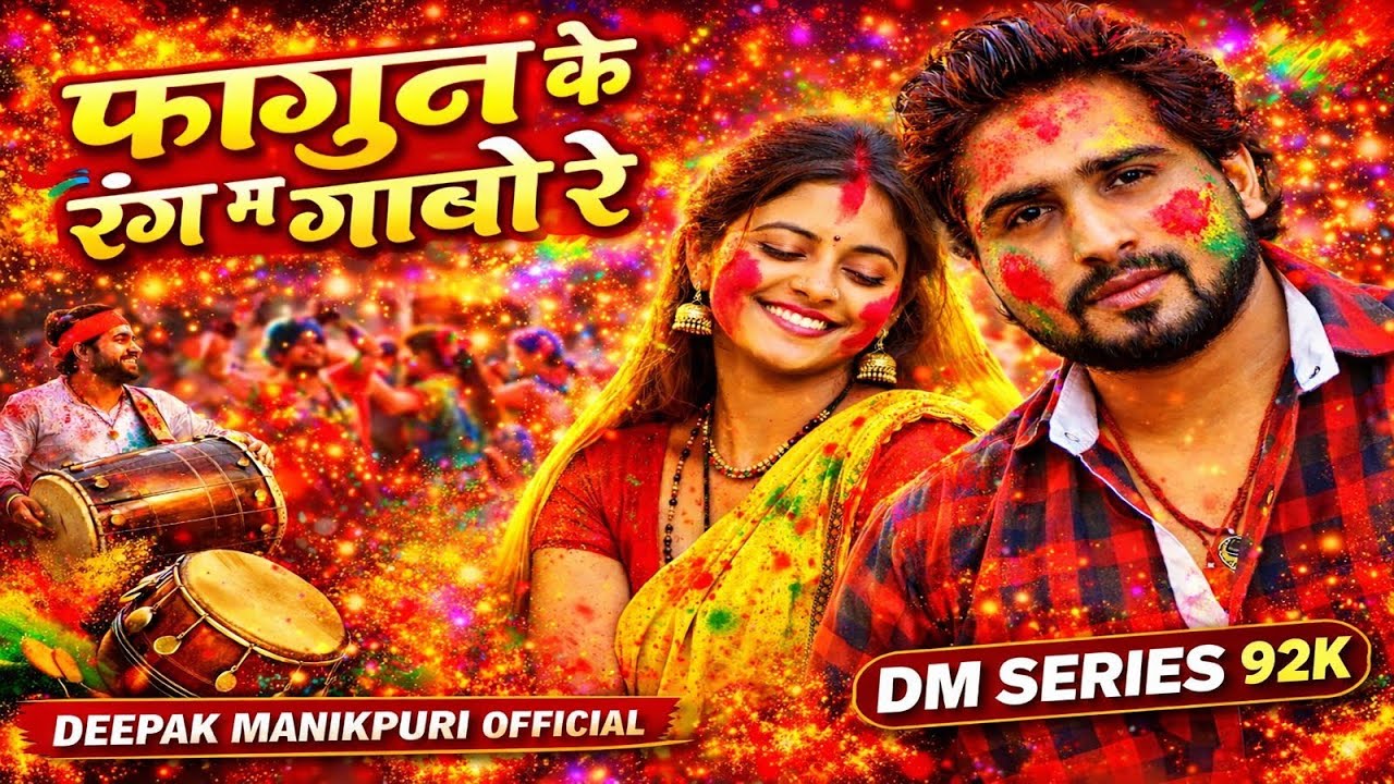 फागुन के रंग म गाबो रे | New Chhattisgarhi Fag Song 2026 | Deepak Manikpuri Official | DM SERIES 92K