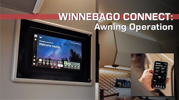 Winnebago Connect - Awning Operation in the New Winnebago View 24T - LichtsinnRV.com