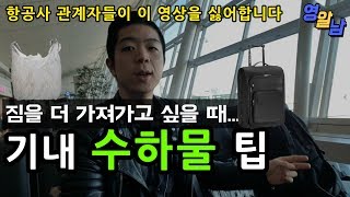 항공사 관계자분들이 이 영상을 싫어합니다 - 비행기 기내수하물 꿀팁 screenshot 2