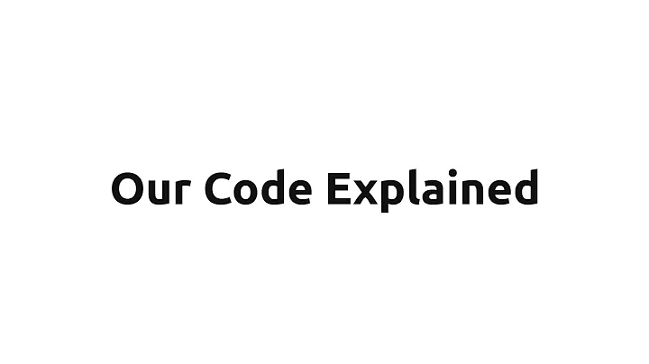 CodeStitch Code Explained - Why we write our code the way we do