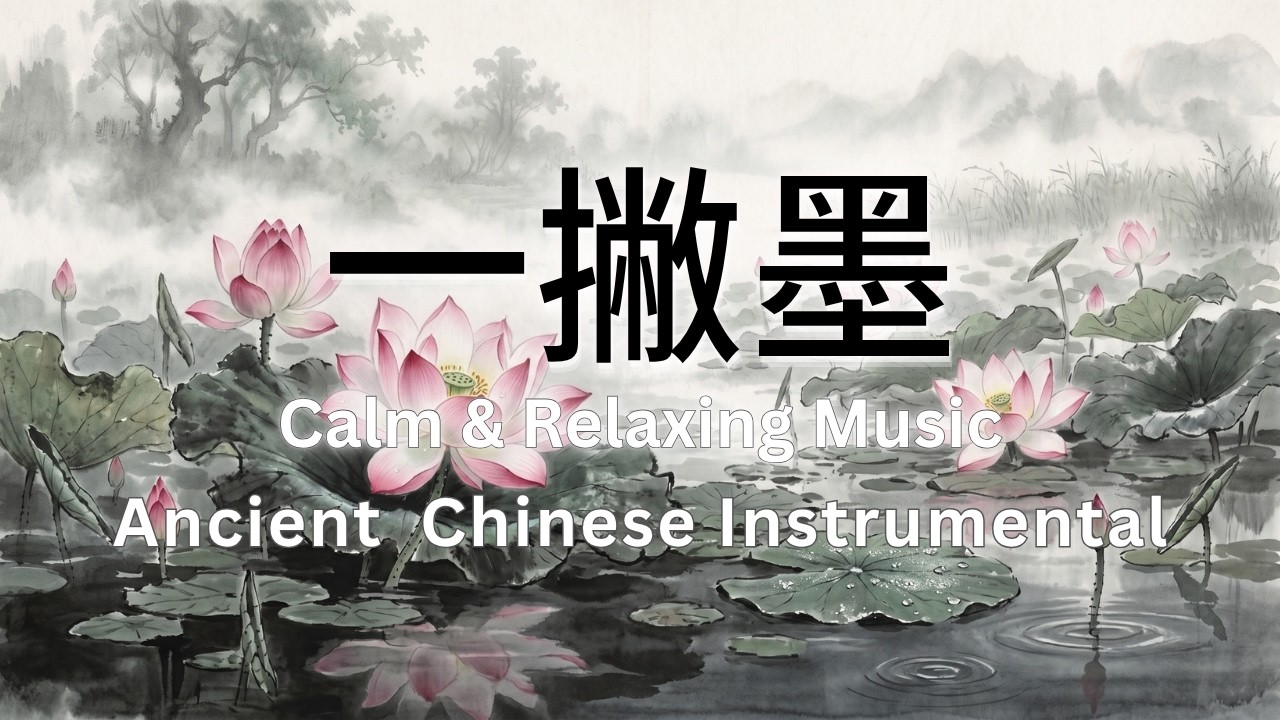 中国古典放松音乐（水墨画）| Calm & Relaxing Beautiful Chinese