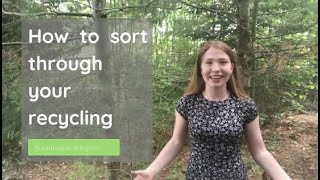 How to Sort Through Your Recycling in Kingston