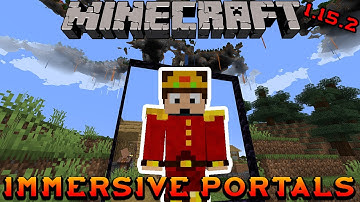 Immersive Portals Mod 1.15.2 | Minecraft Mod Review
