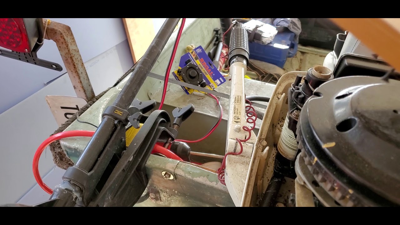 How to Remove Flywheel Nut From 2Stroke Outboard Motor YouTube