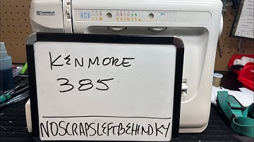 Kenmore 385 - Threading the machine