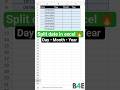 Excel DAY, MONTH & YEAR Functions | Extract Date Parts Easily