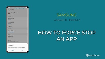 How to Force Stop an App - Samsung [Android 11 - One UI 3]