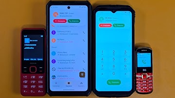 TWO BIG TO SMALL INCOMING CALL DOOGEE S CYBER TO ULEFON ARMOR 30 PRO TO NOKIA 150 AT THE SAME TIME