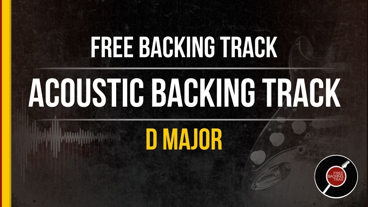Free Guitar Backing Track | Acoustic in D Major | Practice & Jam - YouTube