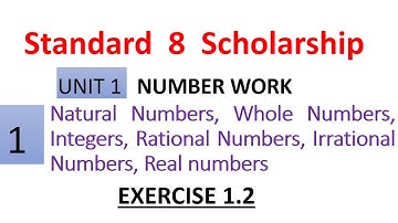8th Scholarship math Practice set 1.2 | 8 scholarship | class 8 scholarship  math practice set1.2