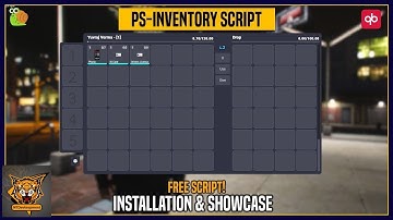 PS-Inventory with Decay - Installation | Free Inventory Script For QBCore | FiveM Inventory Script