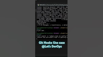 🚀Master GIT Hooks: Automate and Optimize Your Workflow | @Lets_DevOps #python #tutorial