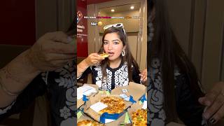 GYM Trainer v/s Pizza🍕-Pizza party in just Rs 50/-😳 @VishaliKhuranaS #ytshorts #dominos #pizza