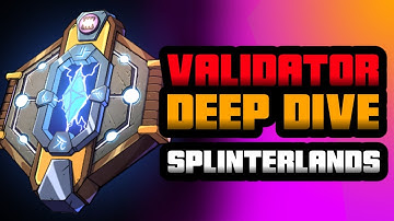 All Things Validator Nodes (REPLAY) | Splinterlands