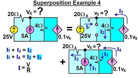 Electrical Engineering: Ch 4: Circuit Theorems (9 of 35) Superposition Property Ex. 4