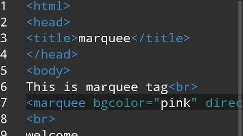 How to Scroll Text in HTML | Write HTML code to Scroll the Text using Android Mobile anWriter App