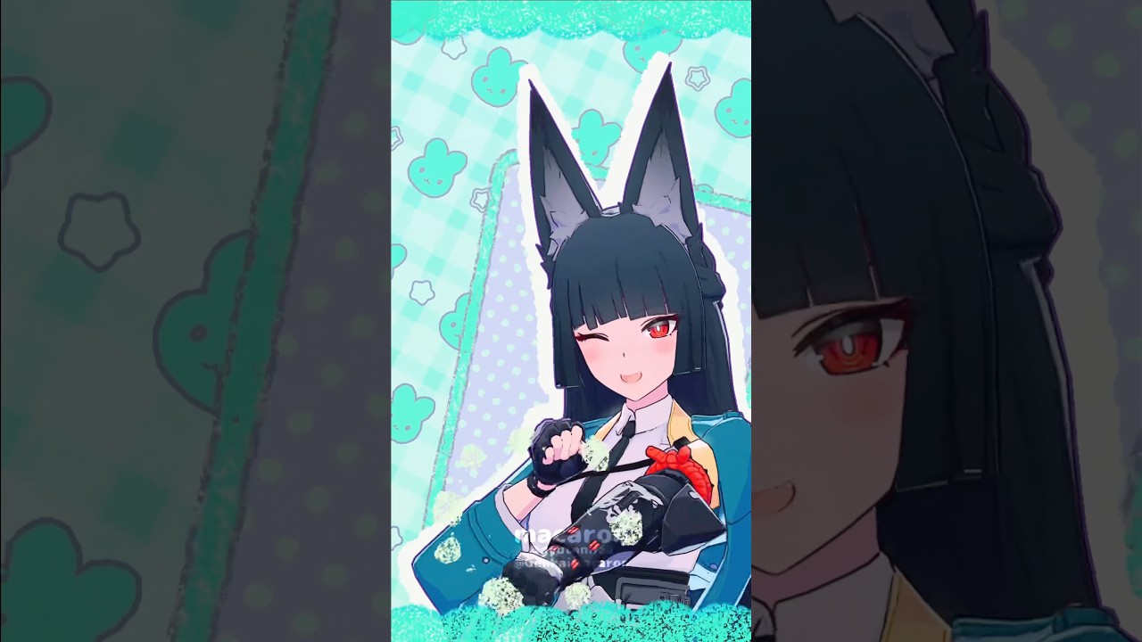 🍈星見雅　儀玄🐦‍⬛／mosi mosi?【ゼンゼロ/ZenlessZoneZero/MMD】#ゼンゼロ #ゼンレスゾーンゼロ #zzzero #yixuan #miyabi #shorts