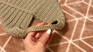 Crochet Bag Handle 1, Easy, Beginner Friendly, Tutorial, Step by Step