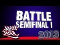 BOTY 2013 - SEMIFINAL I -  B-TOWN ALLSTARS (GERMANY) VS FUSION MC (KOREA) [BOTY TV]