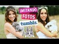 IMITANDO FOTOS TUMBLR con mis conejitos 🐰