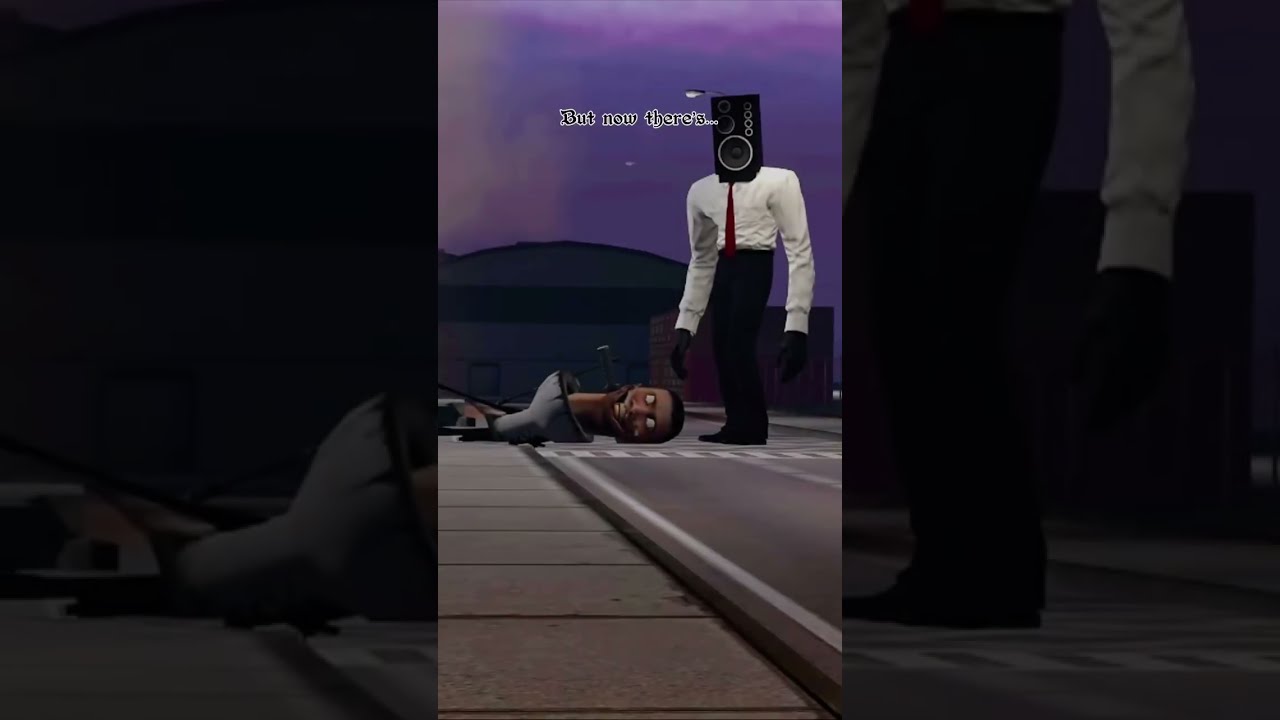 Large Speakerman Edit Sad Skibiditoilet Viral