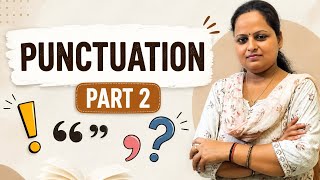 PUNCTUATION, PART- 2 ||Learn punctuation to make the sentence meaningful || @indujindal19 #english