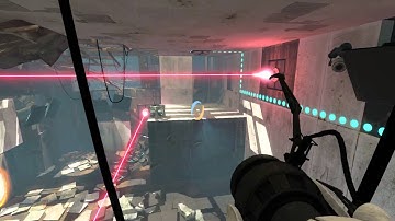 Portal 2 - Phase 1 - sp_a2_dual_lasers - Route - Update 1