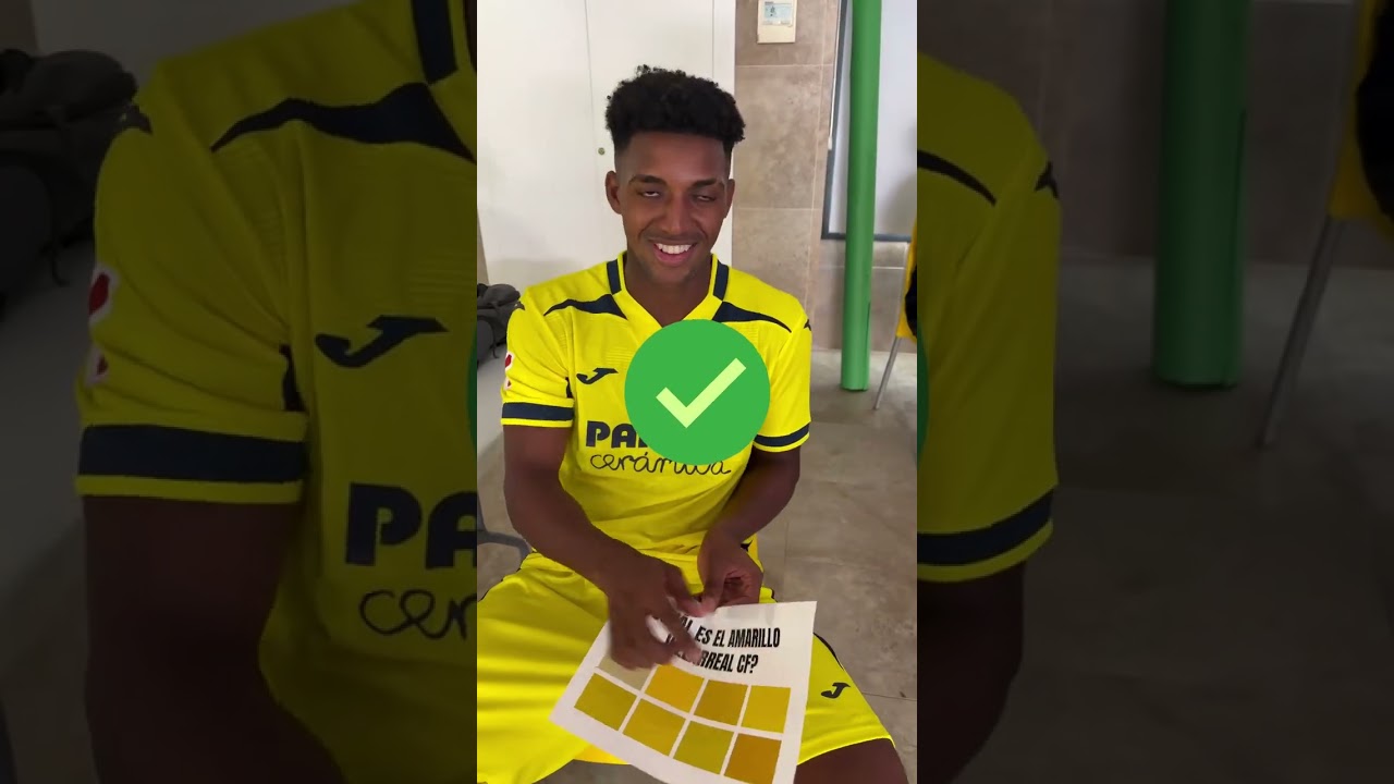 Poniendo a prueba a los nuestros con nuestro color favorito 💛💛 ¿Cuál es el amarillo Villarreal CF? 🔍