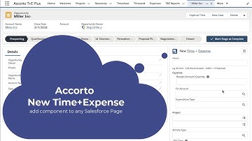 New Time+Expense - Salesforce Component