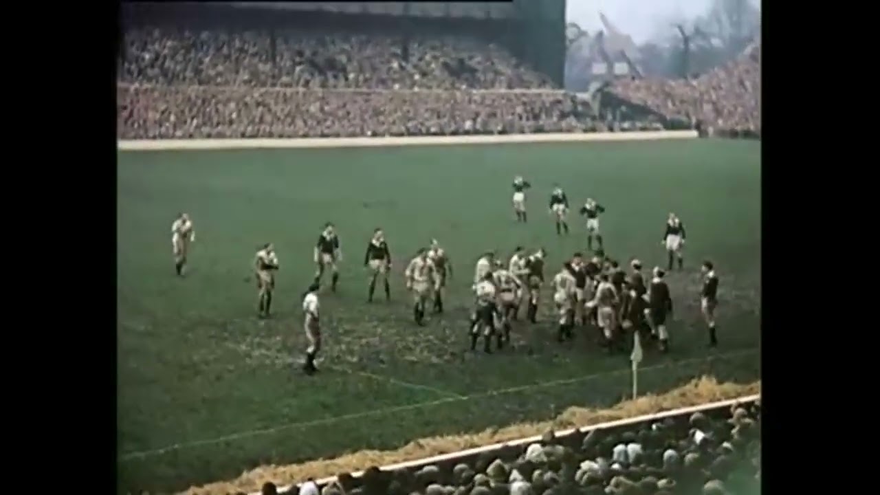 England Vs Ireland Five Nations Rugby, Twickenham, 1956