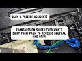 KIA Sorento How to Diagnose A Faulty BCM With No Ground Signal Control To Shift Lock Solenoid