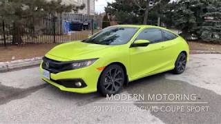 Perks, Quirks \& Irks - 2019 Honda Civic Coupe Sport - New Trim!