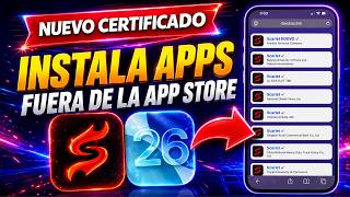 ¡NUEVO CERTIFICADO SCARLET 😱! Instala Apps FUERA de la APPSTORE en CUALQUIER Versión de iOS