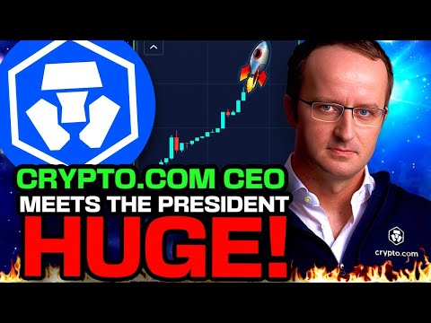 CRYPTO.COM BREAKING NEWS! - CEO MEETS WITH US PRESIDENT! (CRO COIN PRICE PREDICTION 2025!)