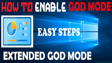 How to Enable God Mode & Extended God Mode |Windows 10 | What is God Mode?|Unlock  Unseen Features |
