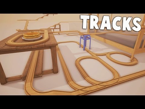 STUNT TRAIN! Hilarious Train Simulator! TRACKS Gameplay Part 1