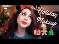 Easy Holiday Makeup Look 🎄🎁 | Vicky Bermudez