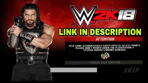 How to Download wwe 2k18 mod link in Description by WR3D INVASION