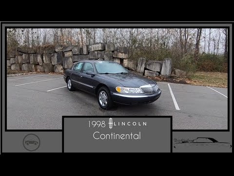 1999 Lincoln Continental|Walk Around Video|In Depth Review|Test Drive