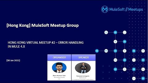 Hong Kong Virtual Meetup - Error handling in Mule 4.X