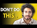 DON'T DO THIS | @AmanDhattarwal