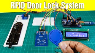 RFID door lock access control system | How to make an RFID door lock system using Arduino screenshot 4
