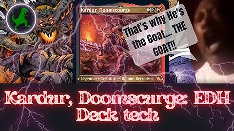 THE GOAD GOAT! // Kardur, Doomscourge: EDH Deck Tech // Upgrade to Chaos Incarnate Starter Deck