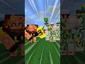 piglin brute vs iron golem #shorts #minecraft
