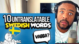 Brit Reacts to 10 Untranslatable Swedish Words